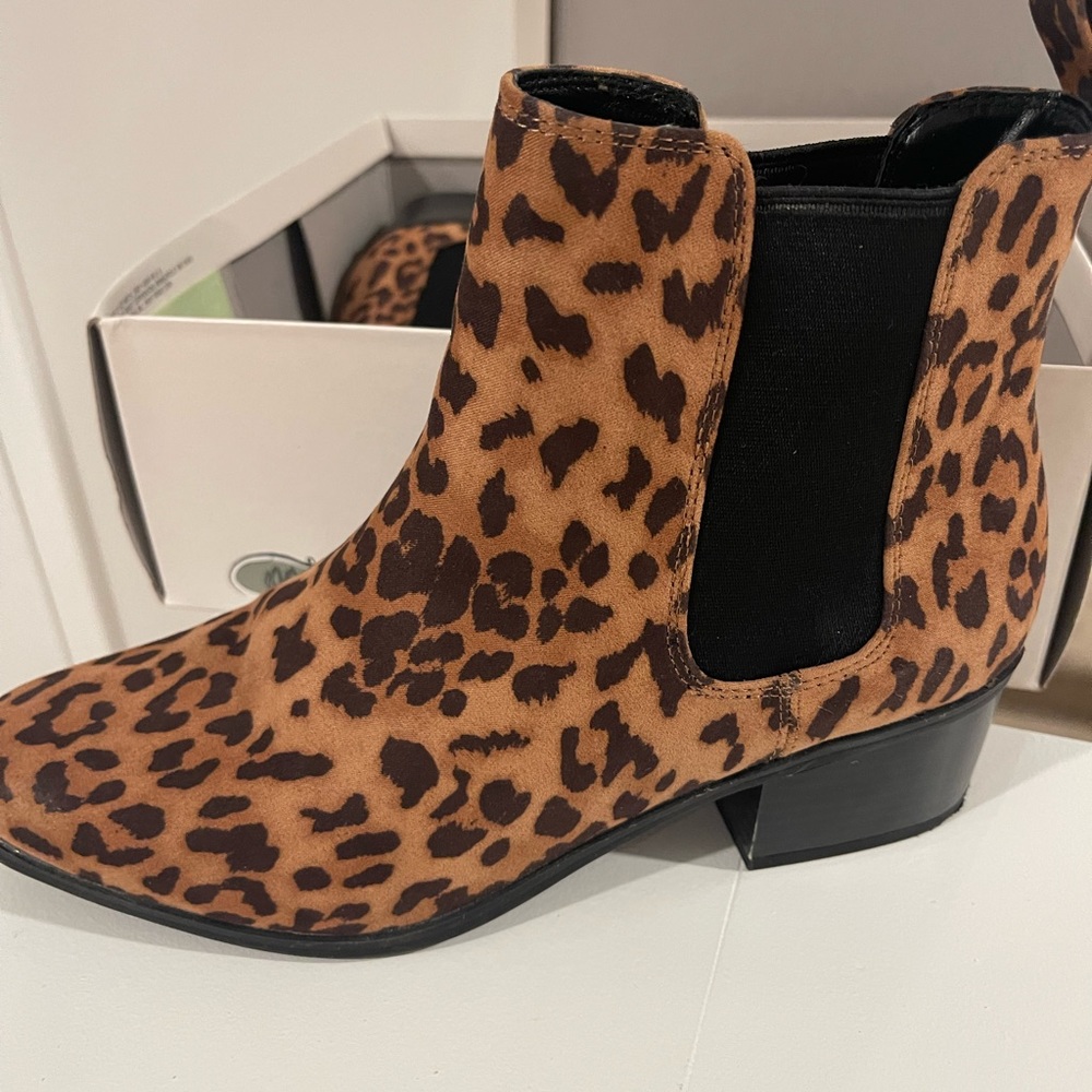 A new day leopard print boots